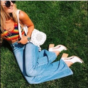 Jeffery Campbell White Hewitt Snakeskin Booties